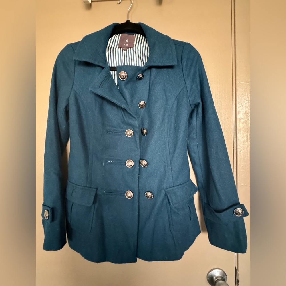 Royal blue coat